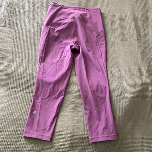 Lululemon Athletica Women's Pink Leggings
